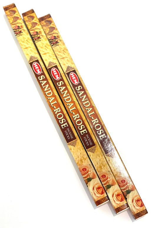 HEM Sandal-Rose Incense Sticks
