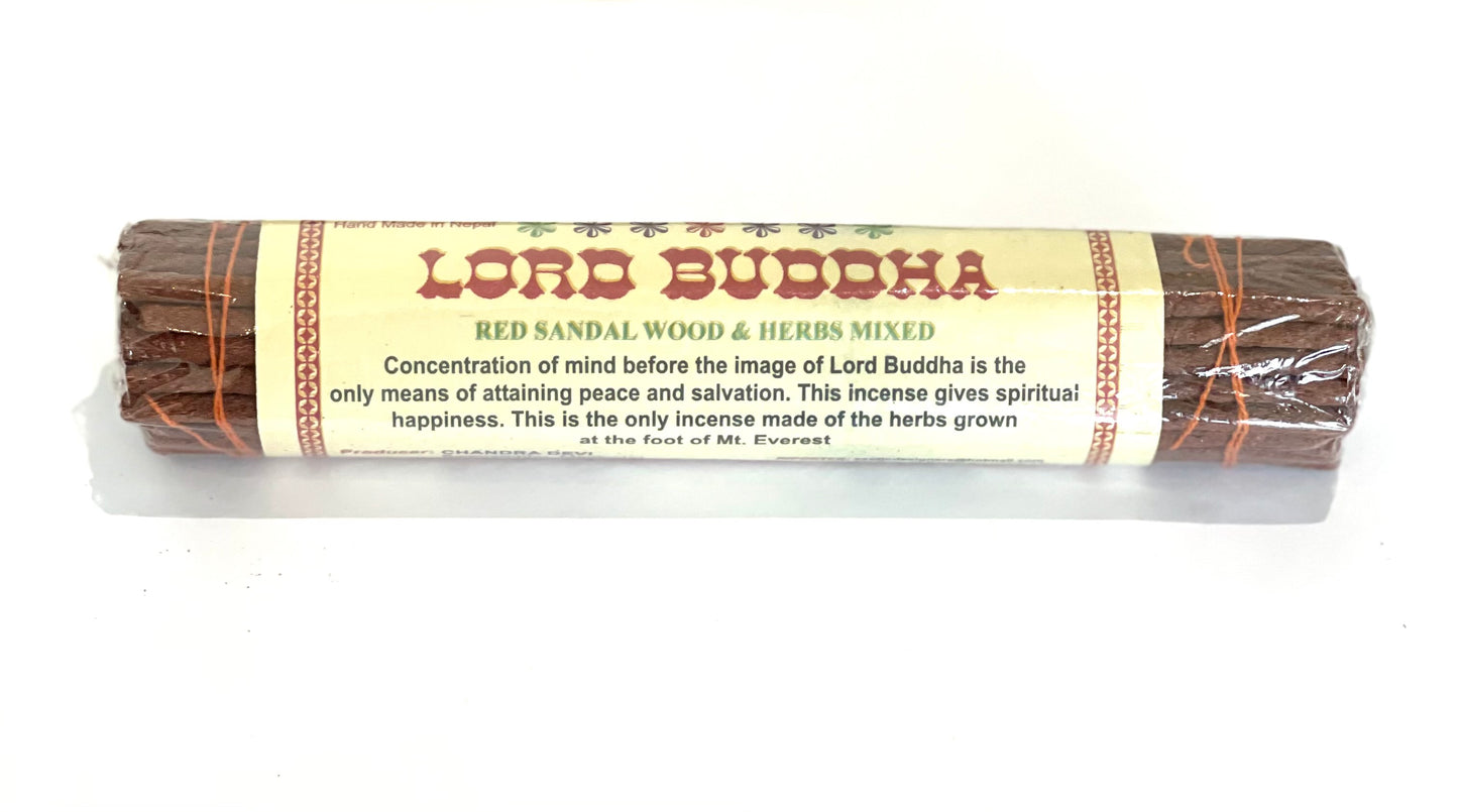 Lord Buddha: Red Sandalwood and Herbs Mixed