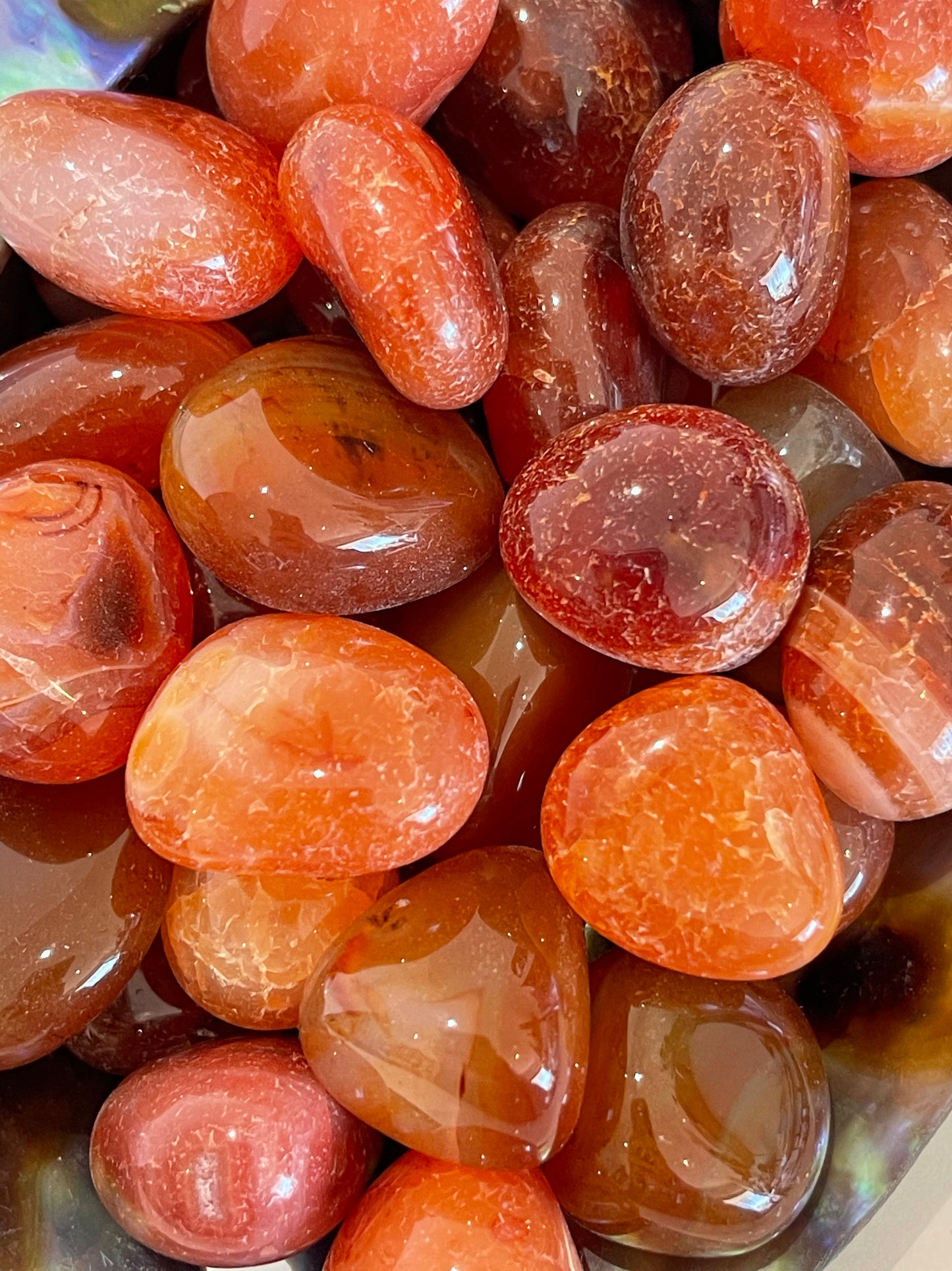 Tumbled Carnelian