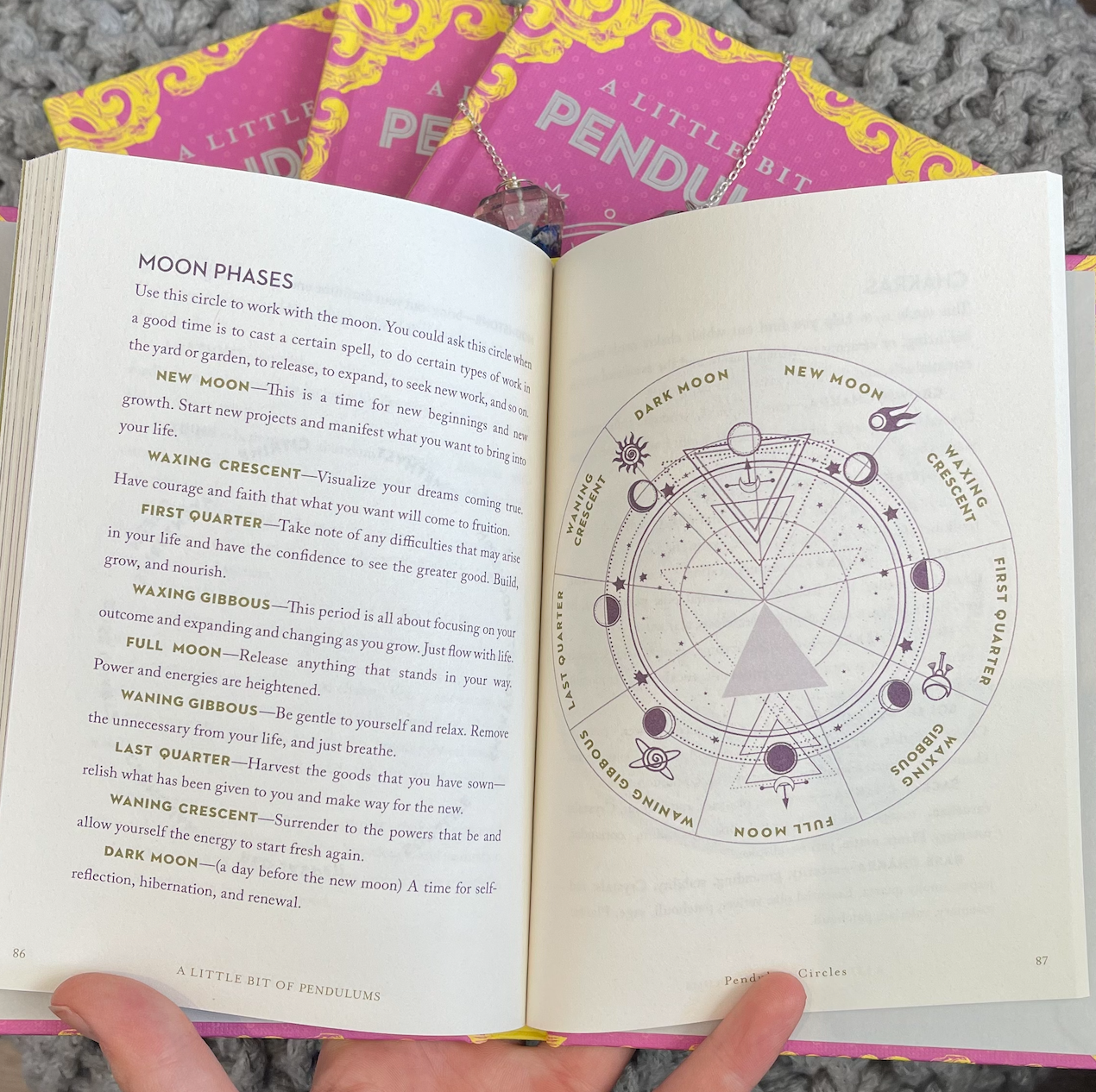 Orgonite Pendulum + Pendulum Book Set