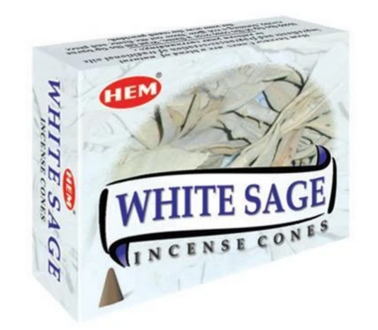 HEM Incense Cones White Sage