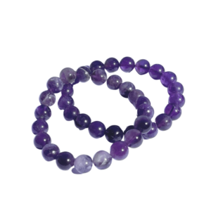 Chevron Amethyst Bracelet