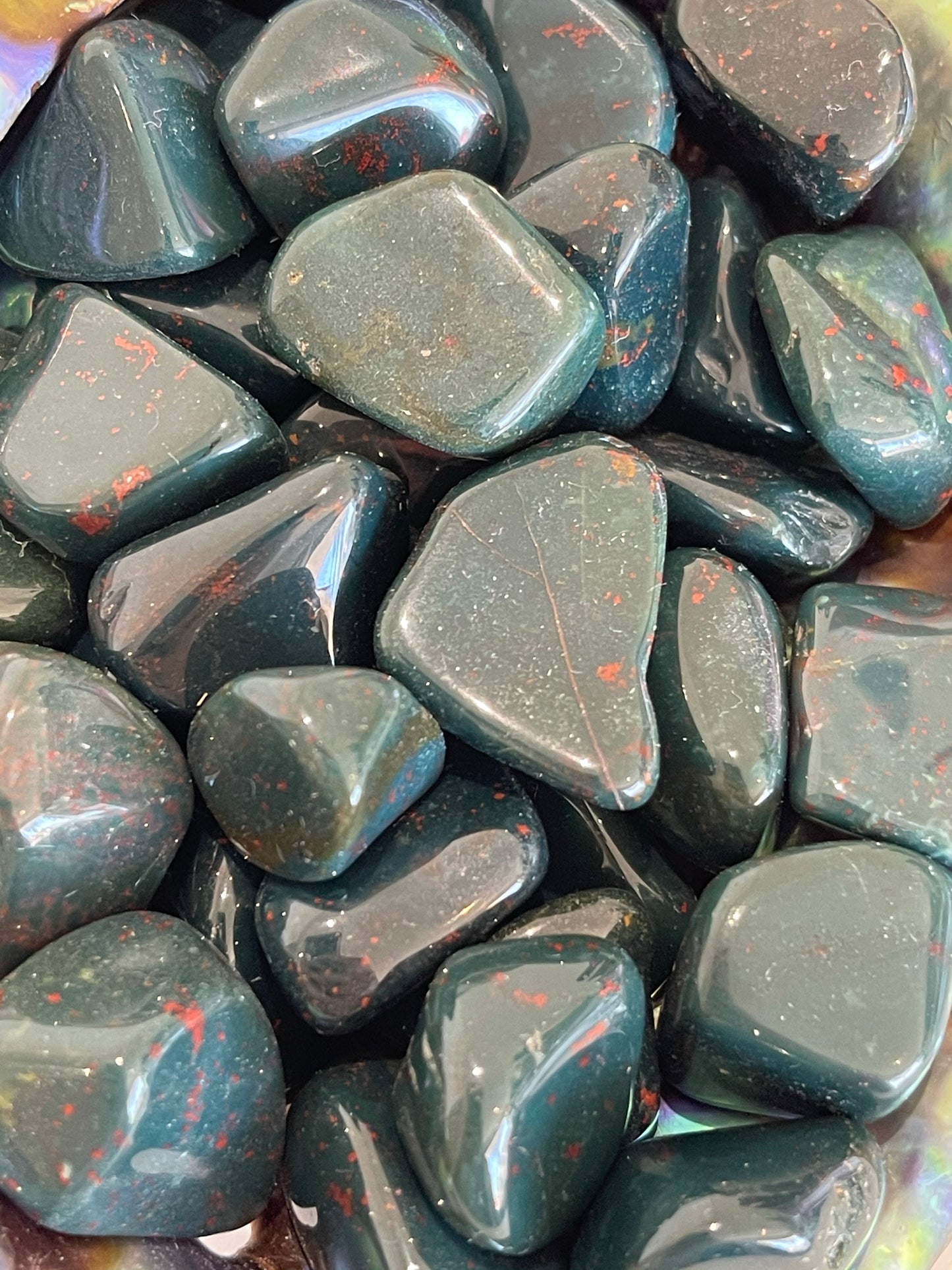 Tumbled Bloodstone