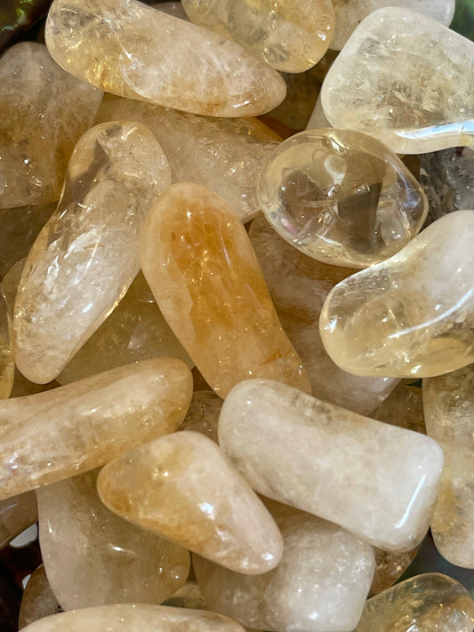 Tumbled Citrine