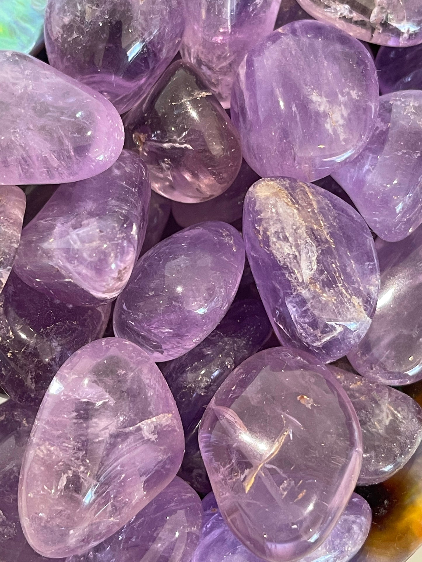 Tumbled Amethyst